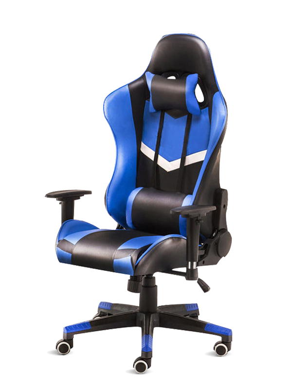 Oblíbené herní křeslo PC Office Racing Počítačové kožené hráčské opěradlo s opěrkou nohou 